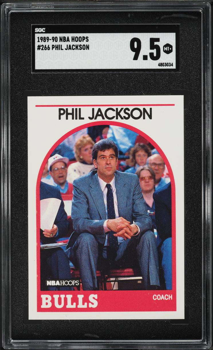 1989 Hoops Phil Jackson #266 SGC 9.5 MINT+