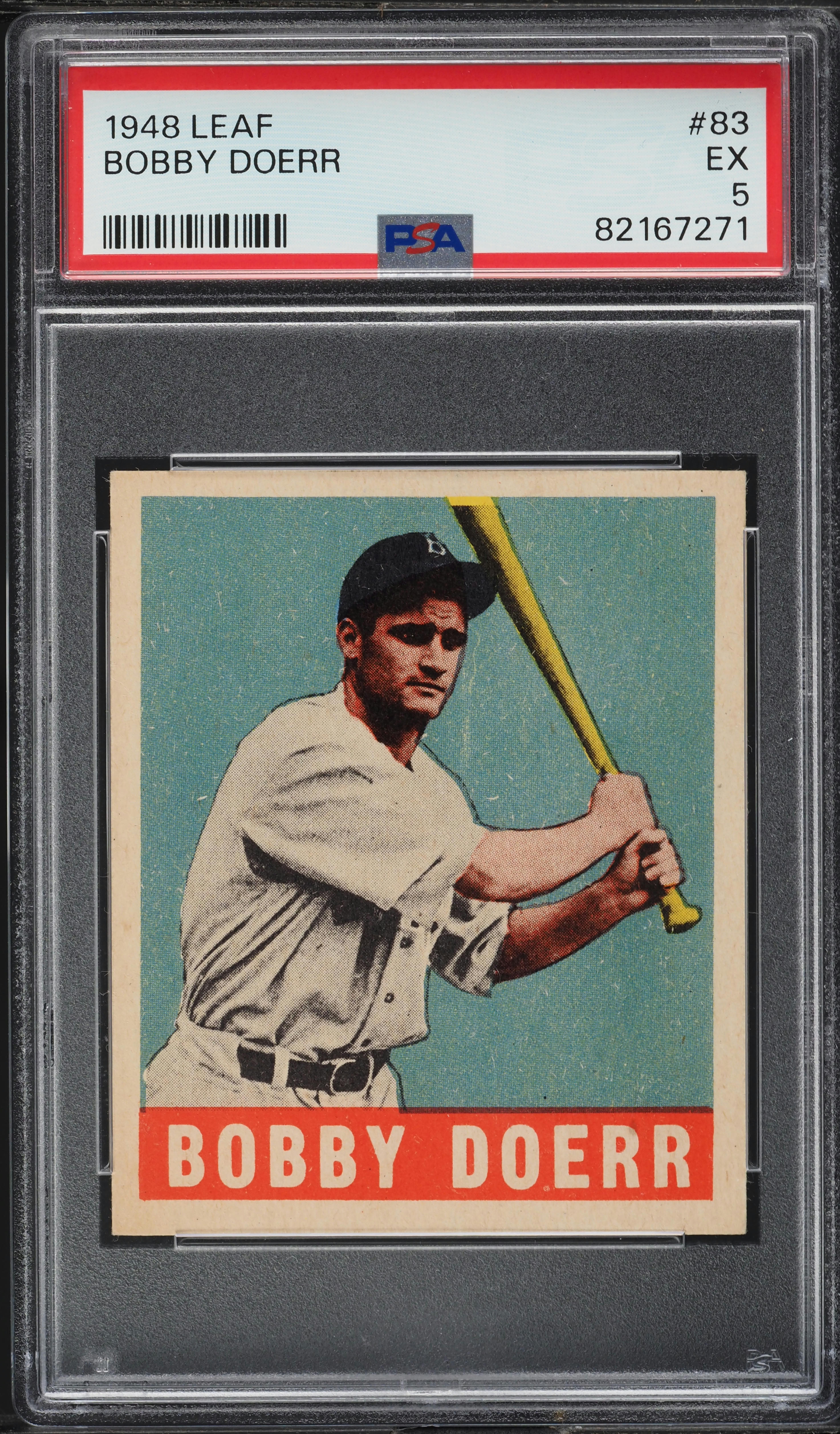 1948 Leaf Bobby Doerr #83 PSA 5 EX (PWCC-E)