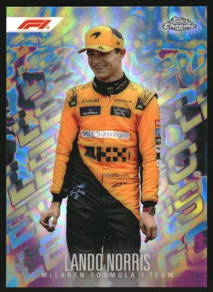 2024 Topps Finest Formula 1 Let's Go #LG-7 Lando Norris
