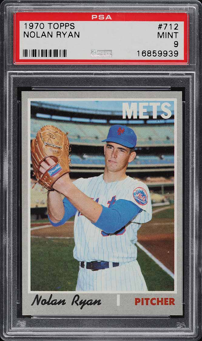 1970 Topps Nolan Ryan #712 PSA 9 MINT