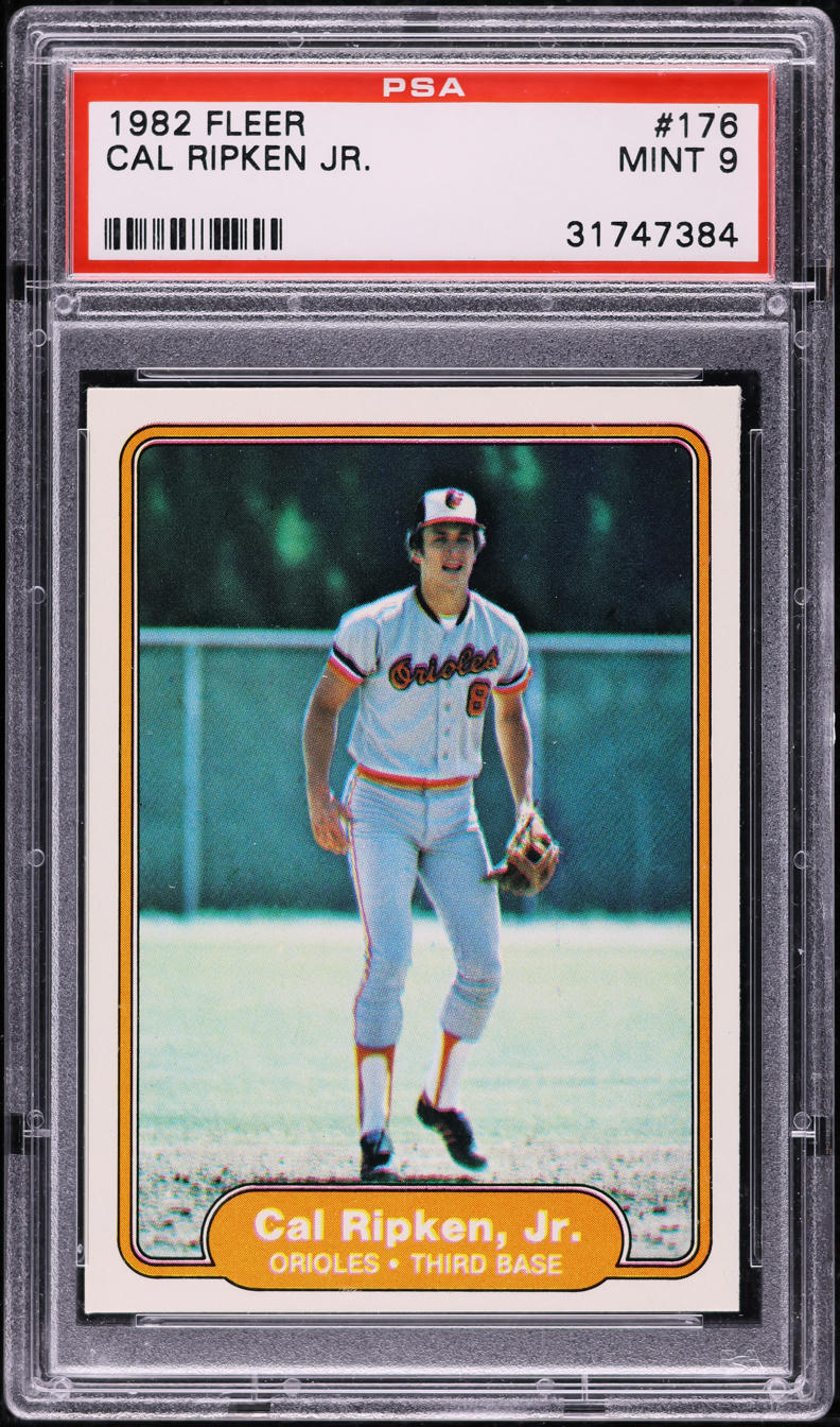 1982 Fleer Cal Ripken Jr. ROOKIE #176 PSA 9 MINT