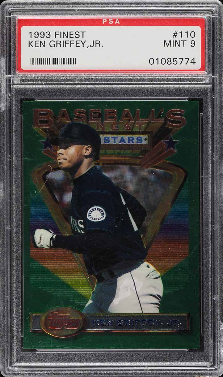 1993 Finest Ken Griffey Jr. ALL-STAR #110 PSA 9 MINT