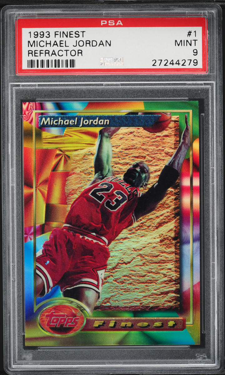 1993 Finest Refractor Michael Jordan #1 PSA 9 MINT