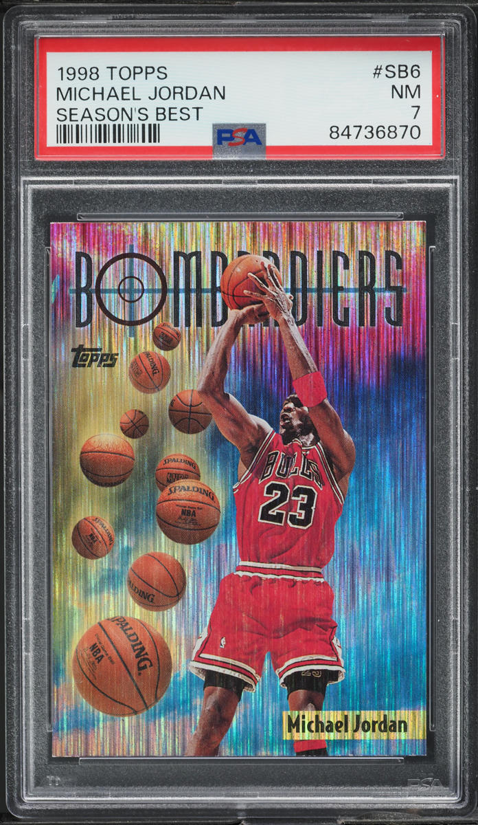 1998 Topps Season's Best Michael Jordan #SB6 PSA 7 NRMT