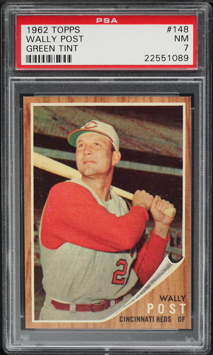 Wally Post #148 1962 Venezuela Topps Baseball
