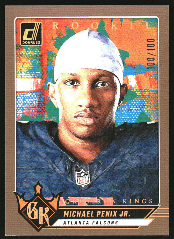 2024 Panini Donruss Rookie Gridiron Kings Studio Series Michael Penix Jr. /100