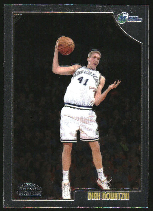 1998-99 Topps Chrome #154 Dirk Nowitzki RC