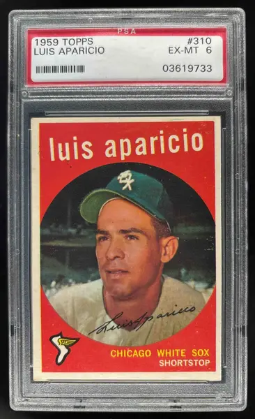 1959 Topps #310 Luis Aparicio PSA 6