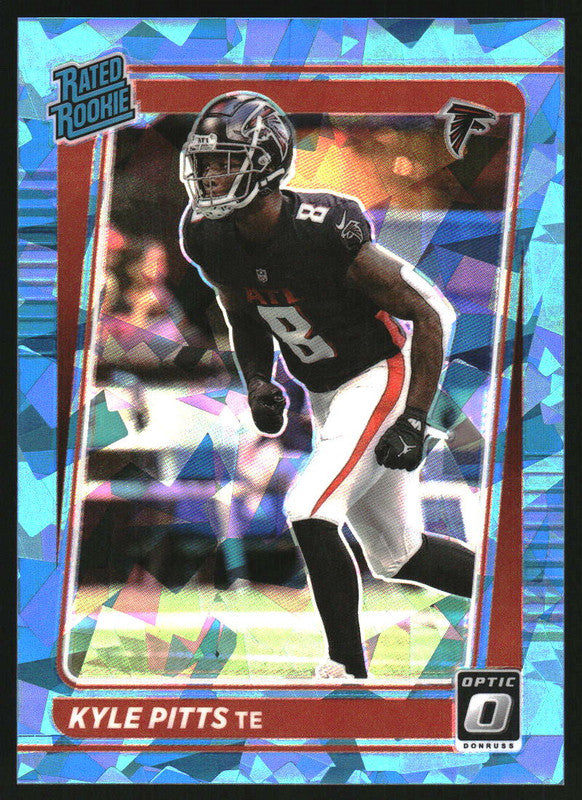 2021 Panini Donruss Optic Ice #211 Kyle Pitts RC /15