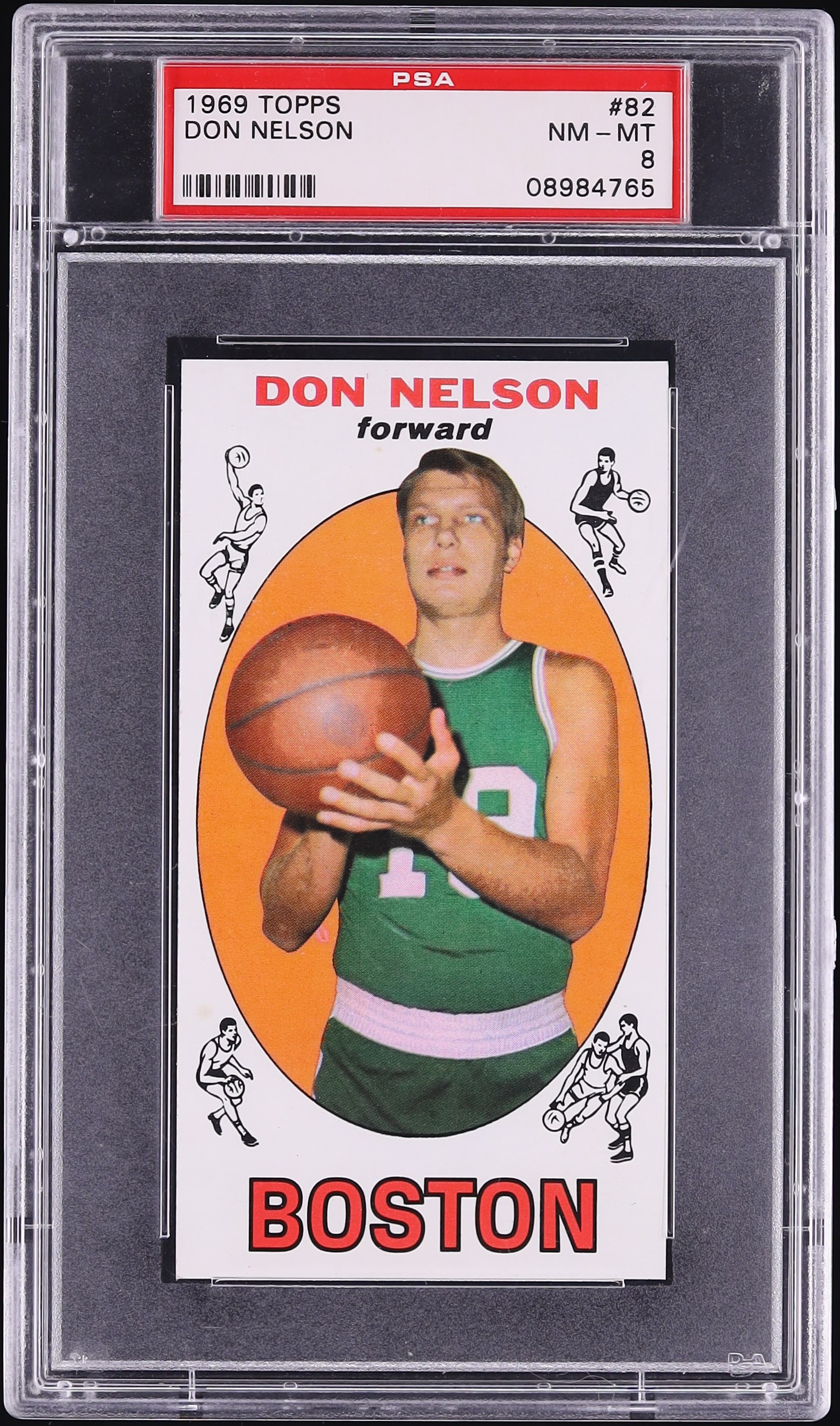 1969 Topps Basketball Don Nelson ROOKIE #82 PSA 8 NM-MT