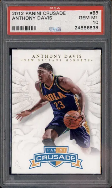 2012 Panini Crusade #88 Anthony Davis PSA 10