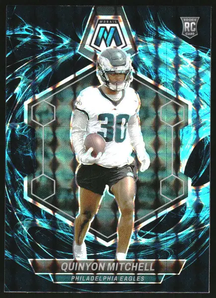 2024 Panini Mosaic Genesis Prizm #322 Quinyon Mitchell RC