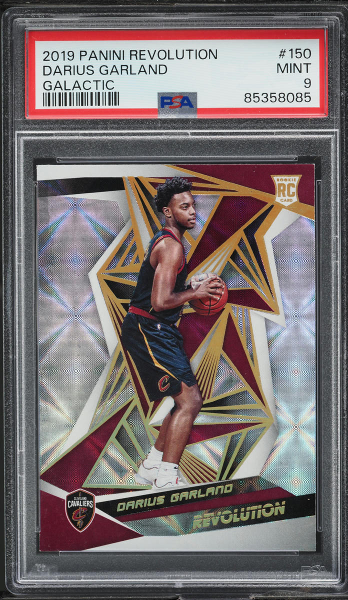 2019 Panini Revolution Galactic Darius Garland ROOKIE #150 PSA 9 MINT