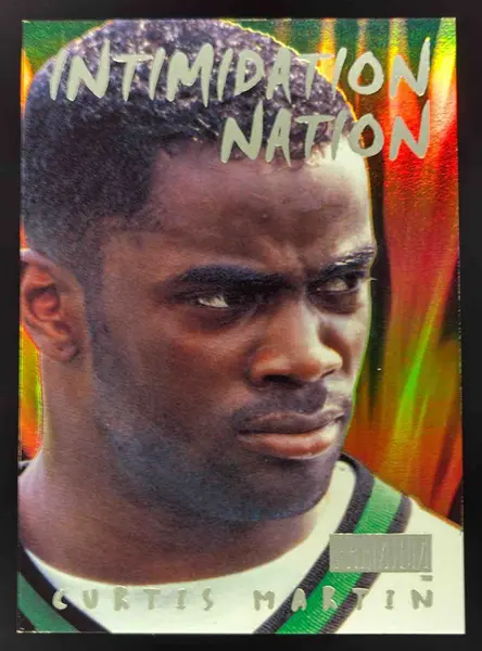 1998 Skybox Premium Intimidation Nation #12 IN Curtis Martin