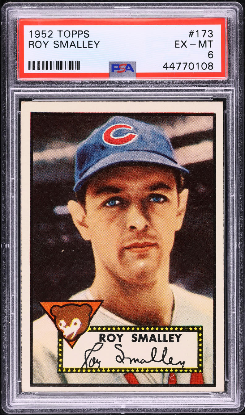 1952 Topps Roy Smalley #173 PSA 6 EXMT