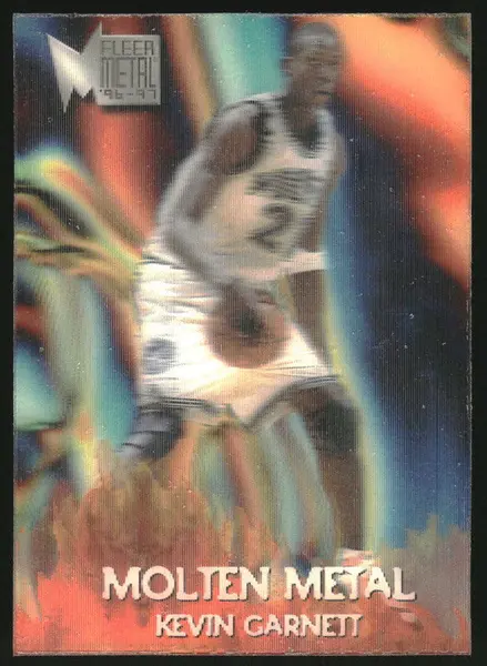 1996 Skybox Metal Molten Metal #2 Kevin Garnett