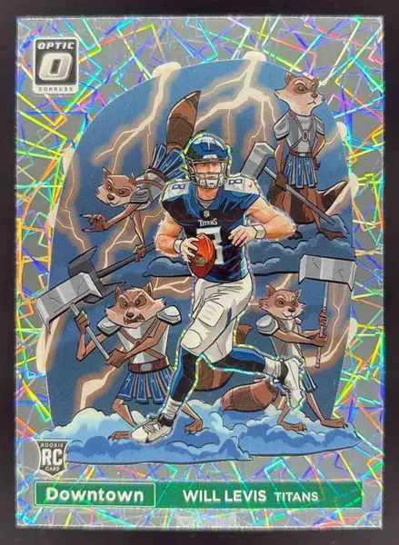 2023 Panini Donruss Optic Downtown! SSP #D-14 Will Levis RC