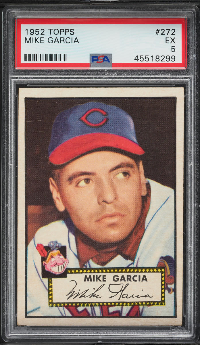 1952 Topps Mike Garcia #272 PSA 5 EX