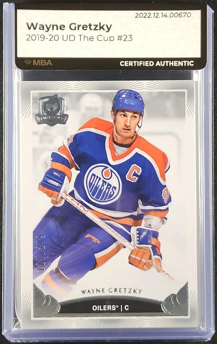 2019 Upper Deck The Cup Wayne Gretzky /249 #23 MBA AUTH