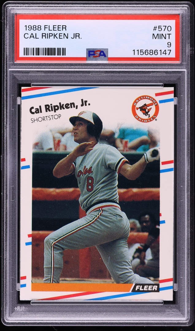 1988 Fleer Cal Ripken Jr. #570 PSA 9 MINT