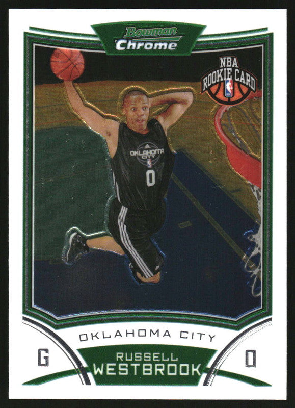2008-09 Bowman Chrome #114 Russell Westbrook RC