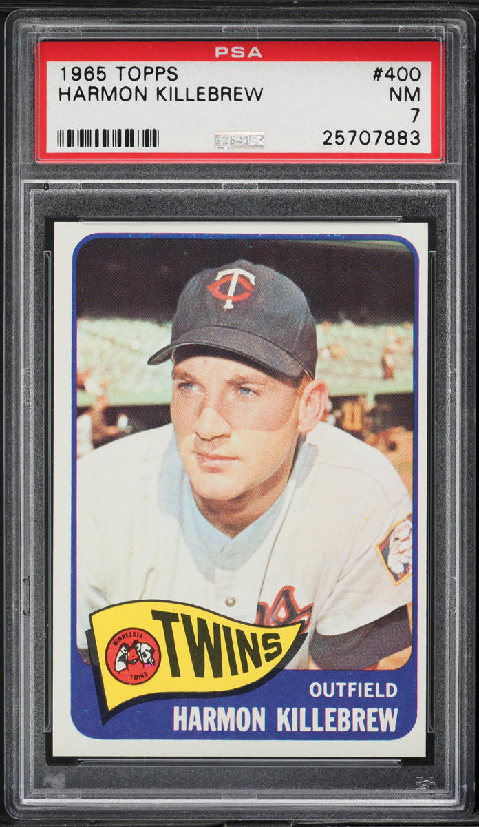 1965 Topps Harmon Killebrew #400 PSA 7 NRMT