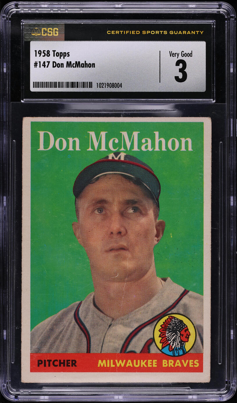 Don McMahon #3 1959 Topps Venezuelan Baseball
