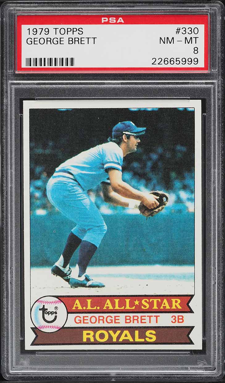 1979 Topps George Brett ALL-STAR #330 PSA 8 NM-MT