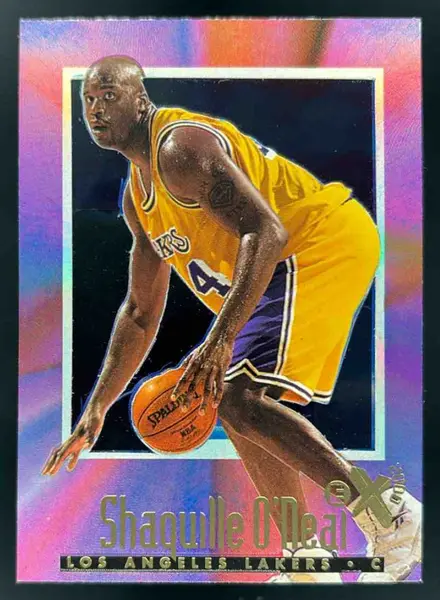 1996 Skybox EX-2000 #32 Shaquille O'Neal