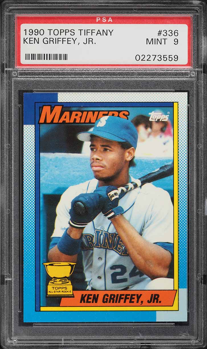 1990 Topps Tiffany Ken Griffey Jr. #336 PSA 9 MINT
