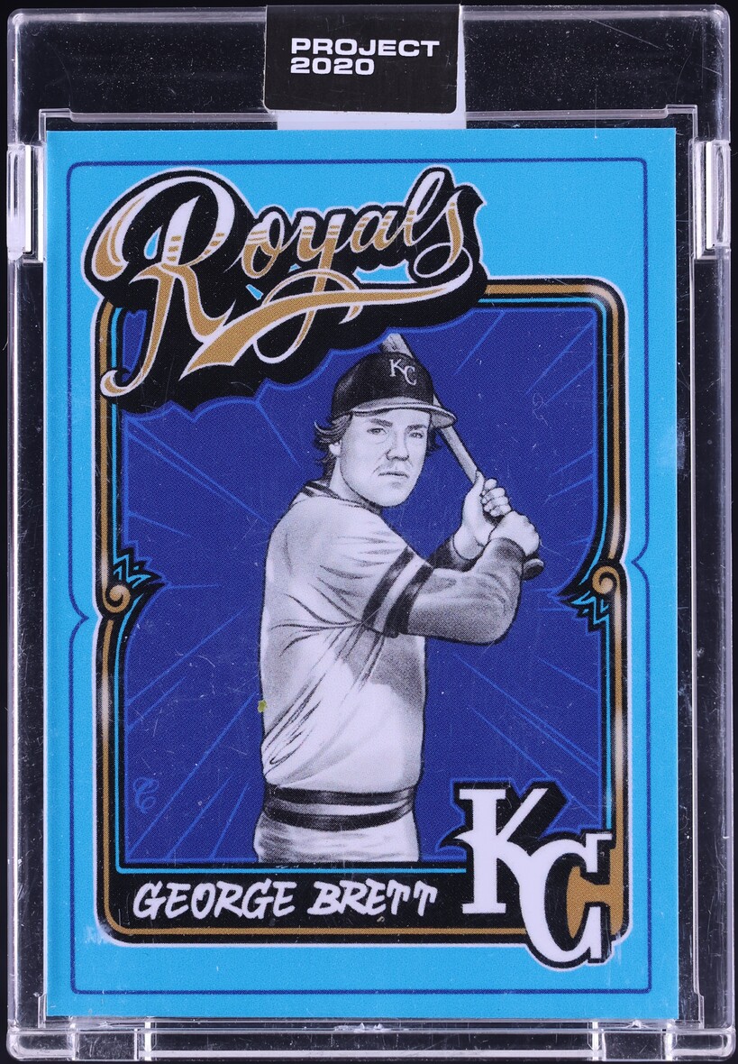 2020 Topps Project 2020 By Mister Cartoon George Brett #43