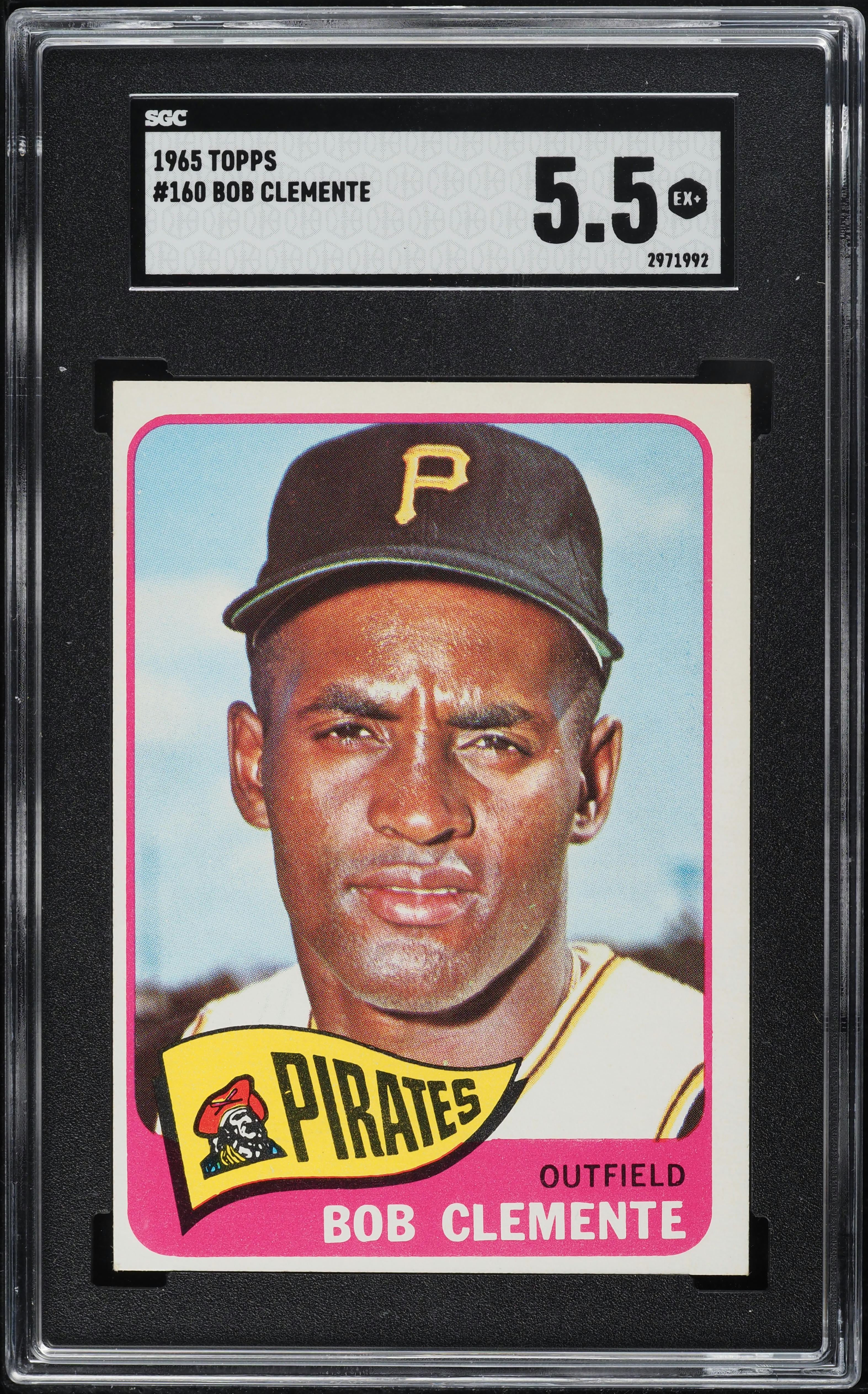 1965 Topps Roberto Clemente #160 SGC 5.5 EX+