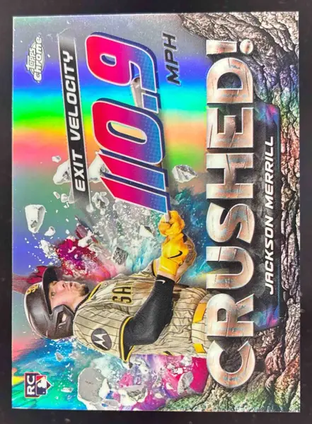 2024 Topps Chrome Update Crushed! #CR-17 Jackson Merrill RC