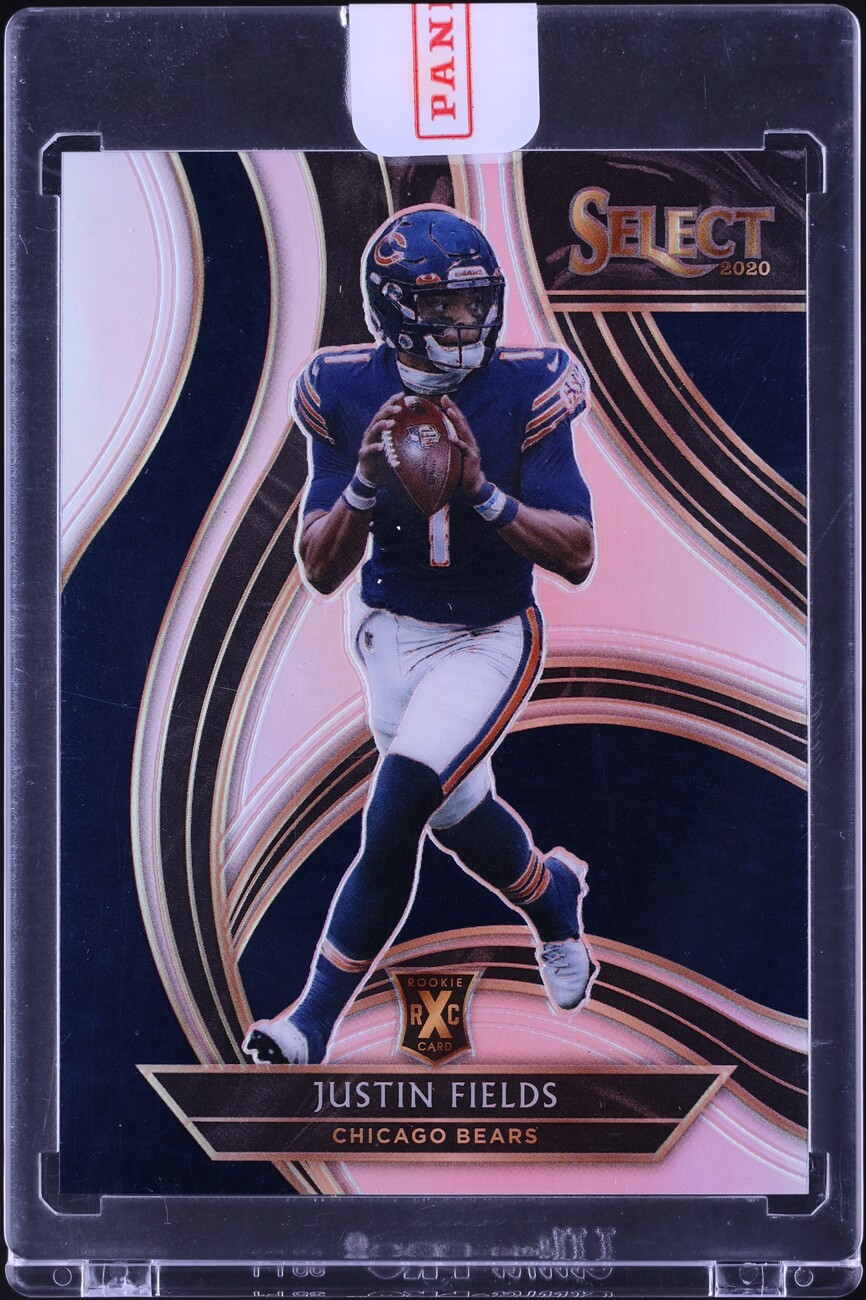 2020 Select '21 XRC Silver Prizm Justin Fields ROOKIE #404