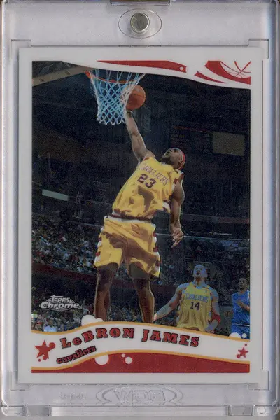 【希少】2005-06 Topps Chrome LeBron James LeBron James 2005 Topps Chrome #102 Refractor /999 Price