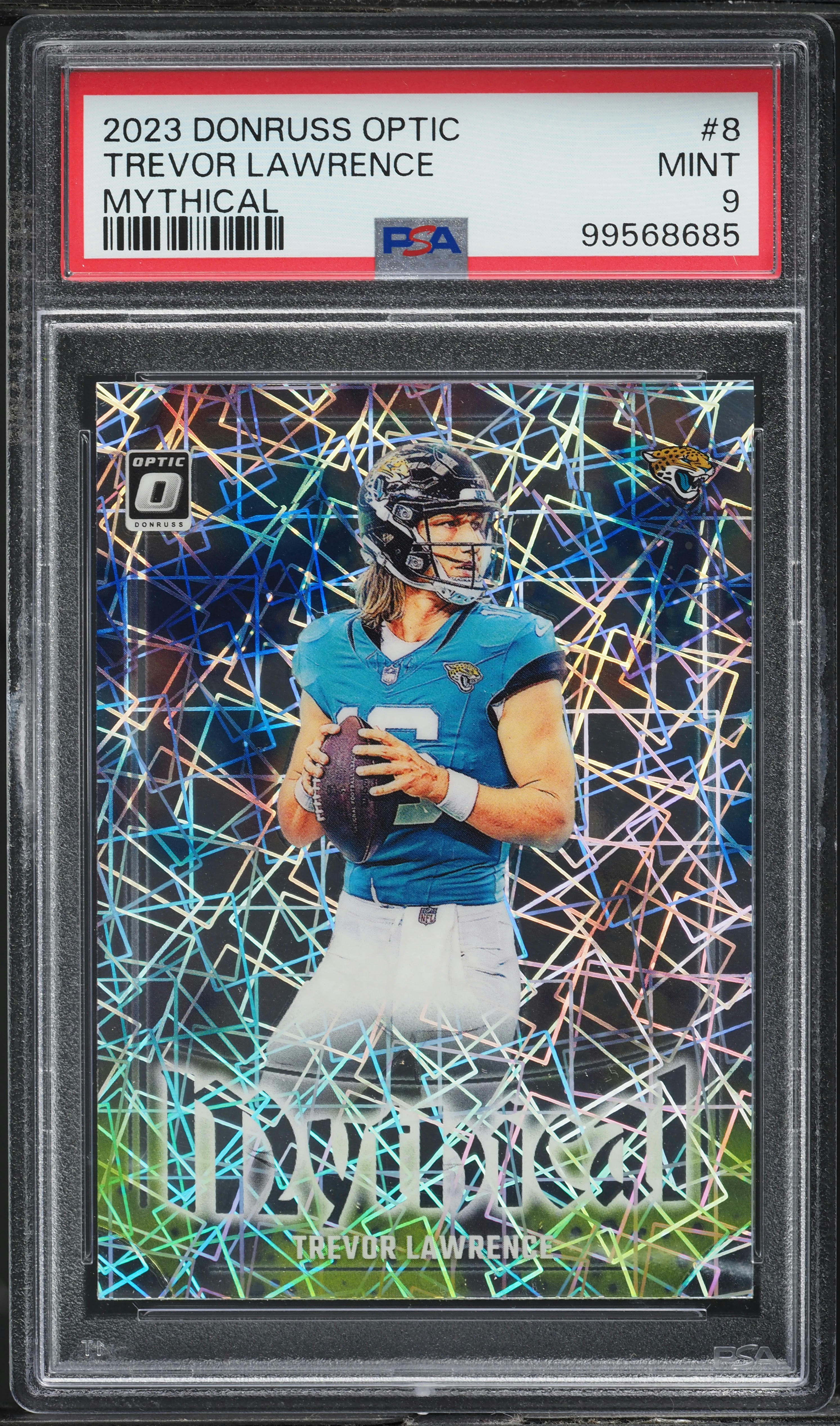 2023 Donruss Optic Mythical Trevor Lawrence #8 PSA 9 MINT