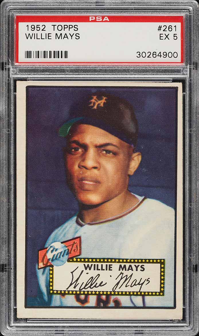 1952 Topps Willie Mays #261 PSA 5 EX