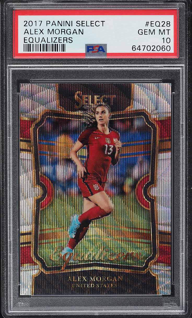 2017 Select Equalizers Alex Morgan #EQ28 PSA 10 GEM MINT