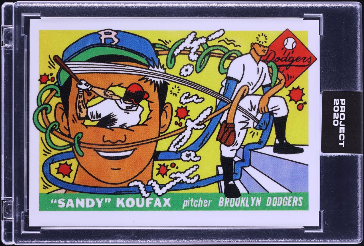 2020 Topps Project 2020 By Ermsy Sandy Koufax #145