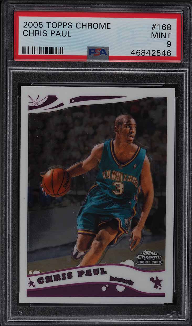2005 Topps Chrome Chris Paul ROOKIE RC #168 PSA 9 MINT