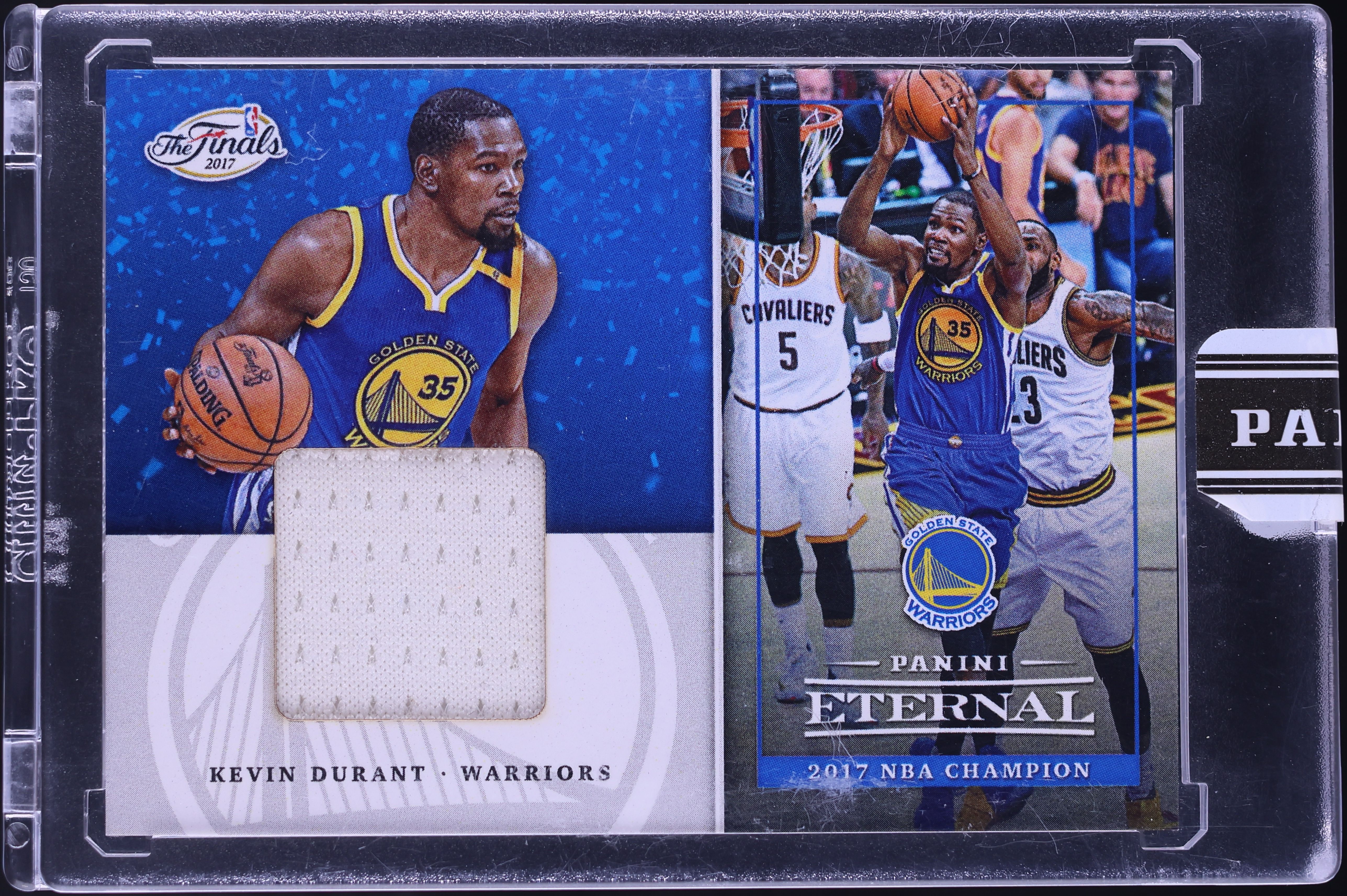 2017 Panini Eternal NBA Finals Kevin Durant PATCH /25 #PE-F14