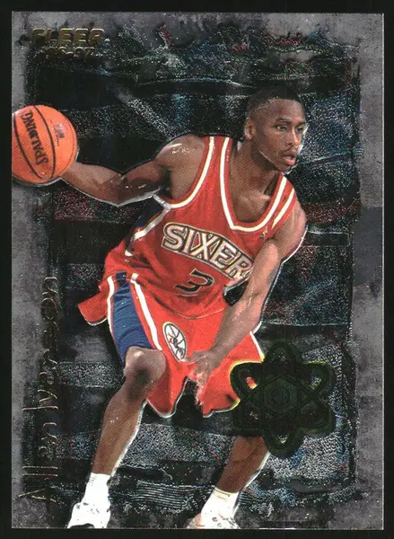 1996-97 Fleer Rookie Sensations #7 Allen Iverson RC