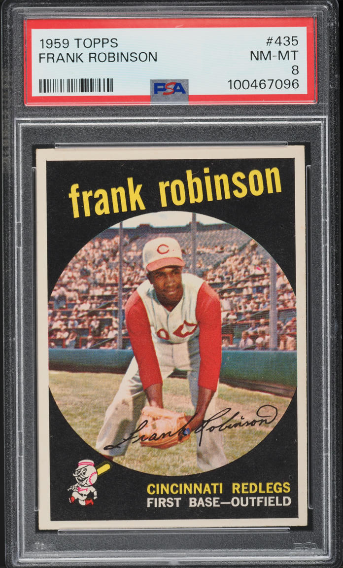 1959 Topps Frank Robinson #435 PSA 8 NM-MT