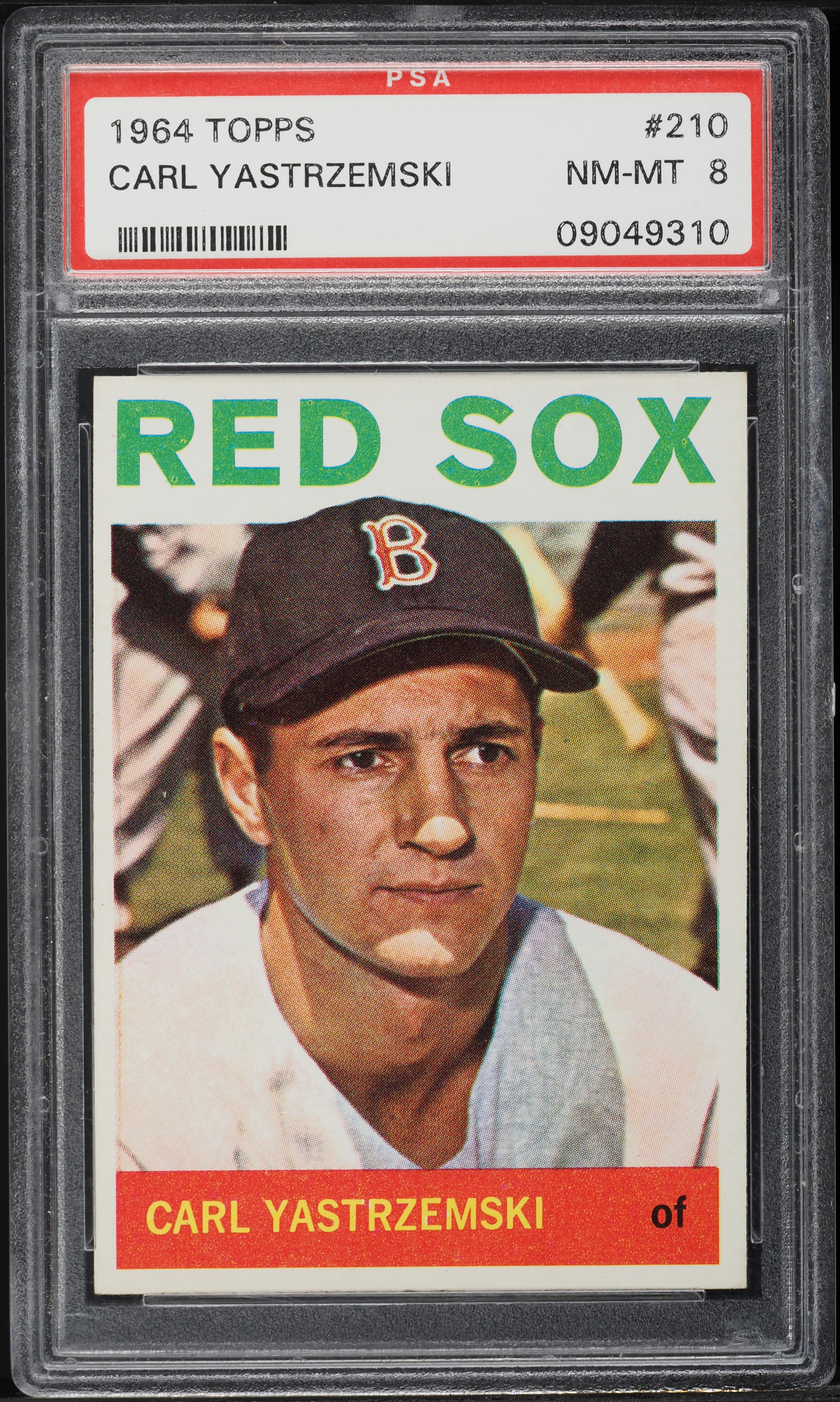 1964 Topps Carl Yastrzemski #210 PSA 8 NM-MT