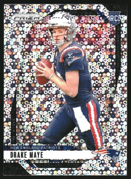 2024 Panini Prizm No Huddle Prizm #329 Drake Maye RC