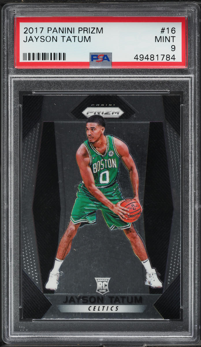 2017 Panini Prizm Jayson Tatum ROOKIE #16 PSA 9 MINT
