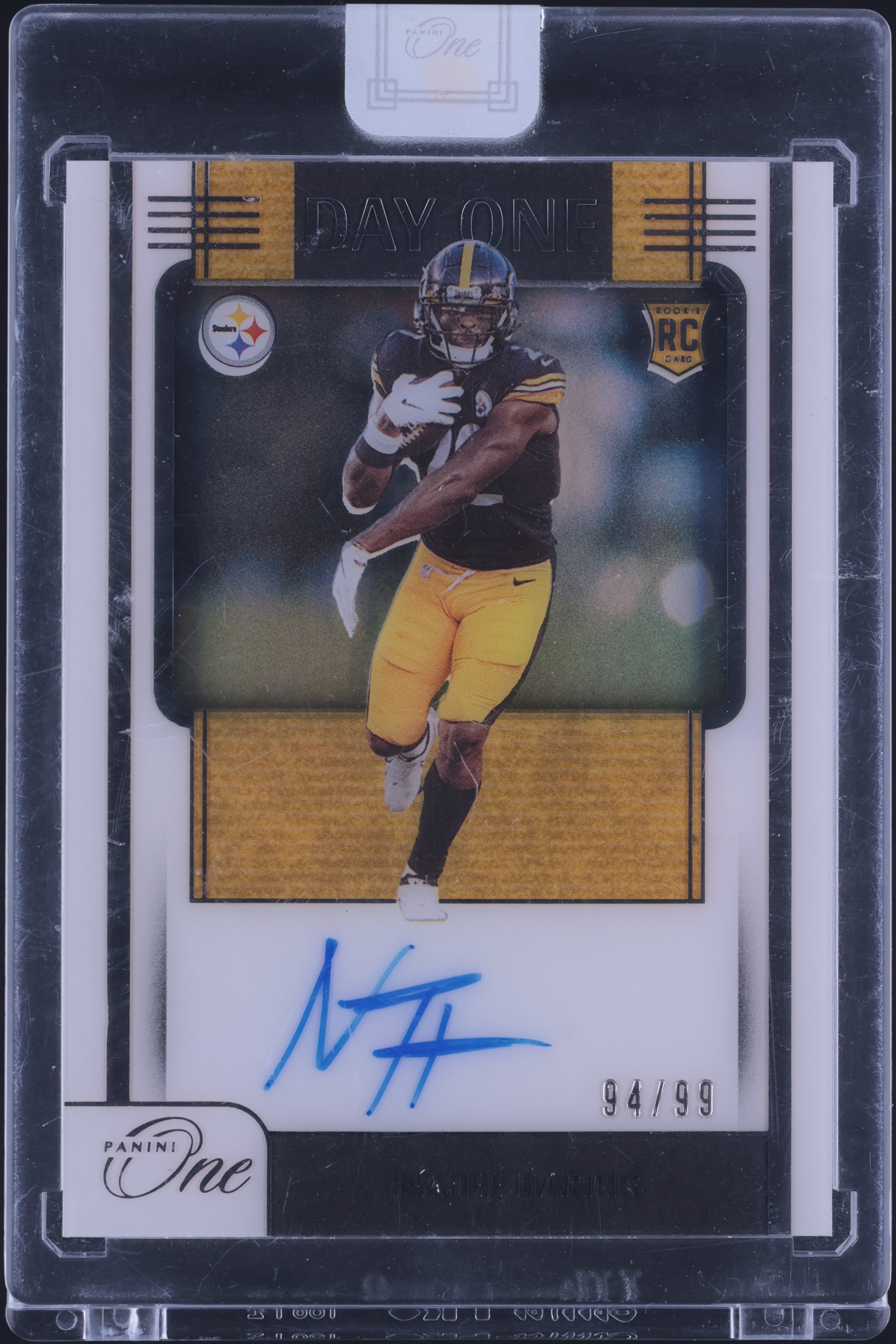 2021 Panini One Day One Najee Harris ROOKIE AUTO /99 #108