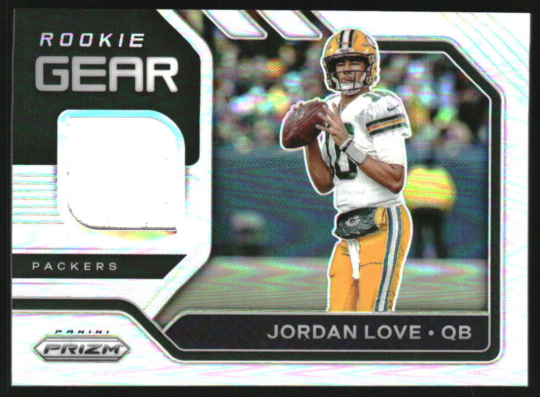 2020 Panini Prizm Rookie Gear #5 Jordan Love RC