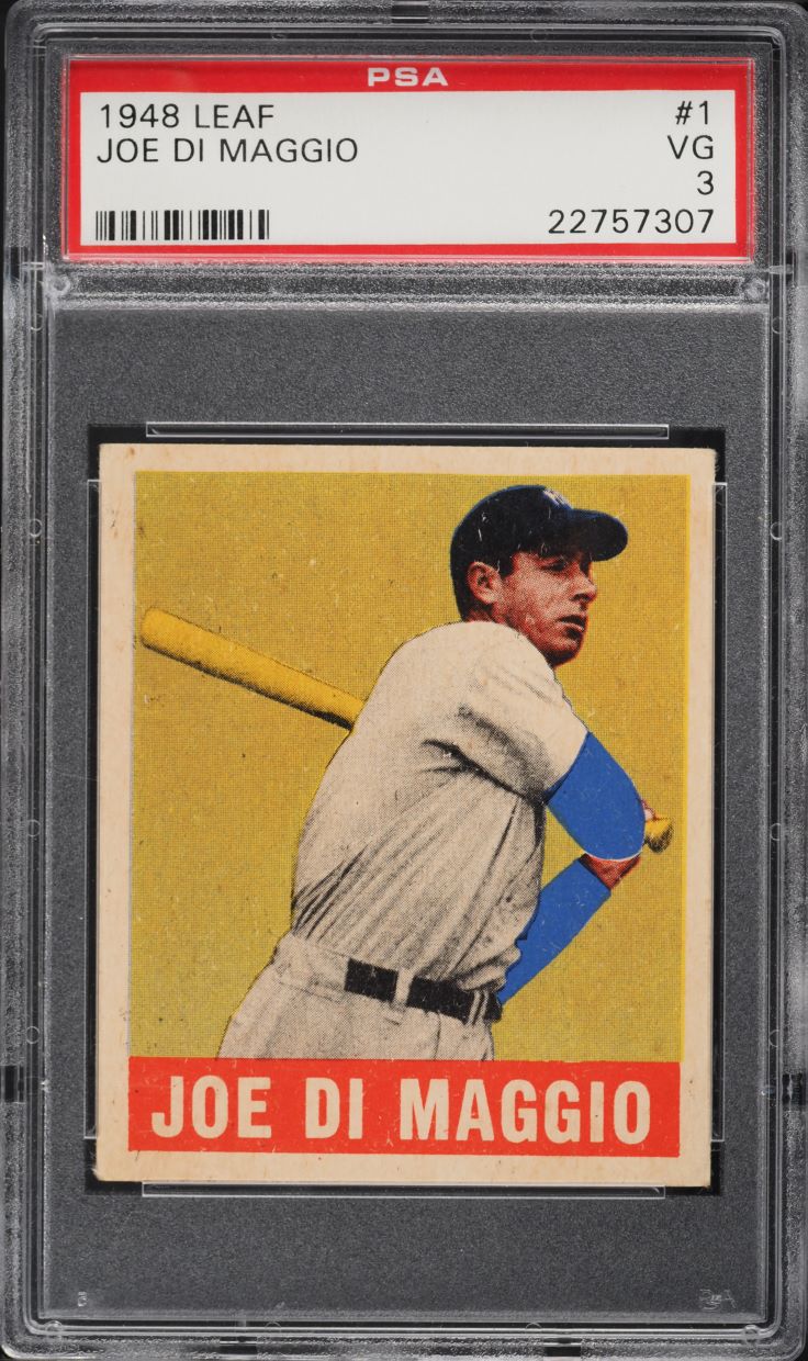 1948 Leaf Joe DiMaggio #1 PSA 3 VG (PWCC-E)