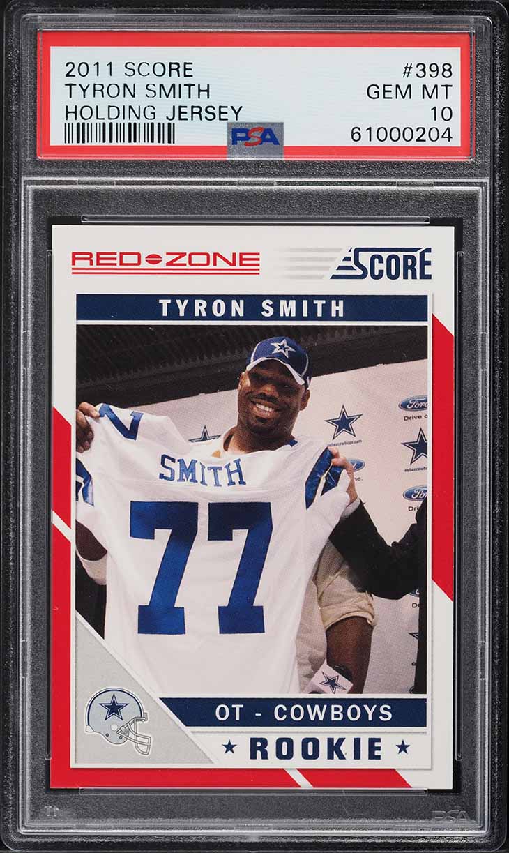 Tyron Smith #398 2011 Score Football Updates